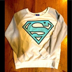 Superman sweatshirt sweater